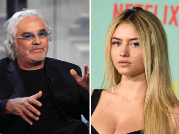 Flavio Briatore und Leni Klum | © Getty Images/Future Publishing/Steve Granitz