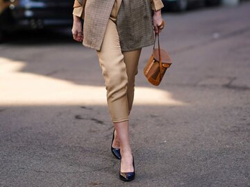 Streetstyle Caprihose | © Getty Images/Edward Berthelot
