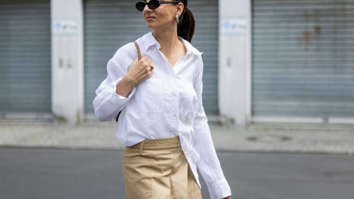 weisse bluse