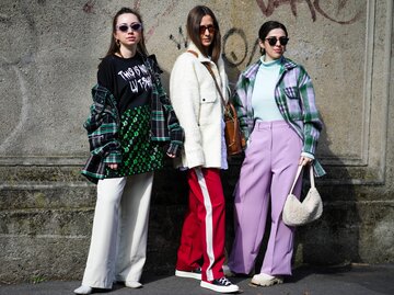 Shackets auf der Mailand Fashion Week 2022 | © gettyimages.de / Edward Berthelot 