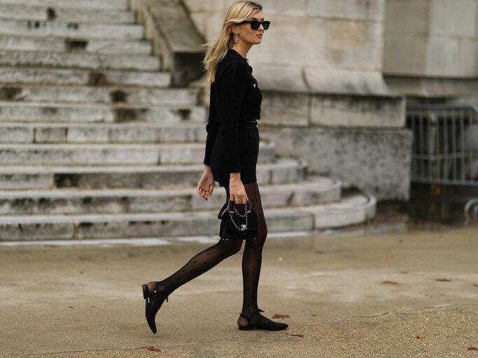 Streetstyle von Camille Charriere | © Getty Images/Jeremy Moeller 