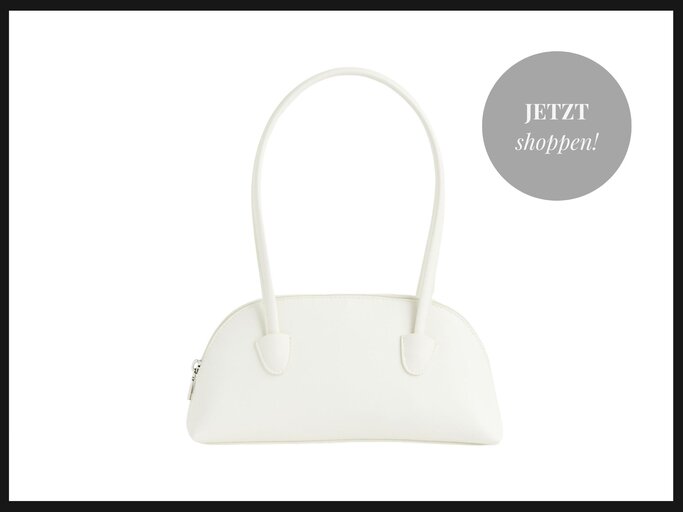 Weiße Henkeltasche von H&M | © H&M