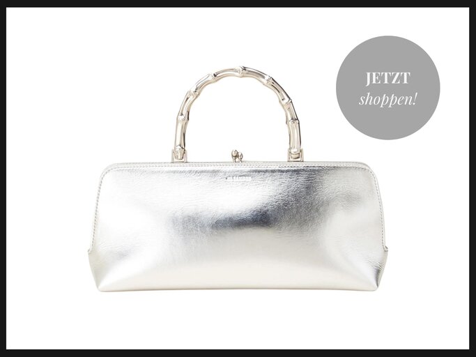 Tasche "Goji" von Jil Sander in Silber | © Breuninger