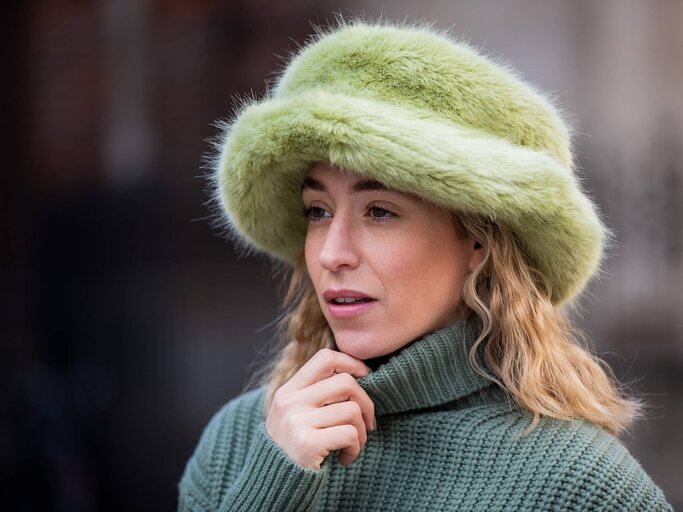 Sonia Lyson mit Muppet Hat | © gettyimages.de | Christian Vierig 