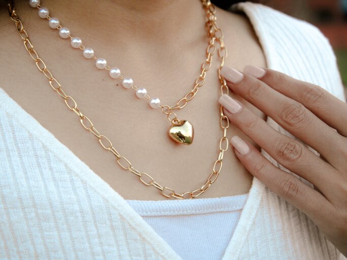 Bernstein Kette Mode & Beauty Accessoires & Schmuck 