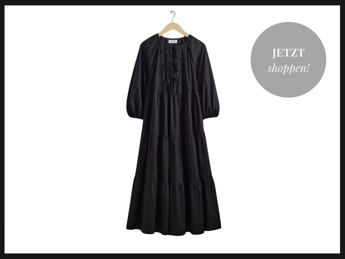 Schwarzes Kleid von & Other Stories bei H&M | © & Other Stories