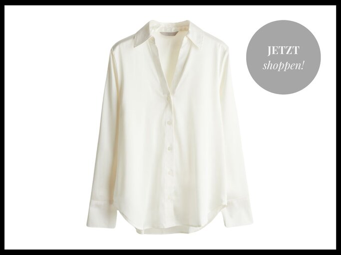 Weiße Bluse von H&M | © H&M