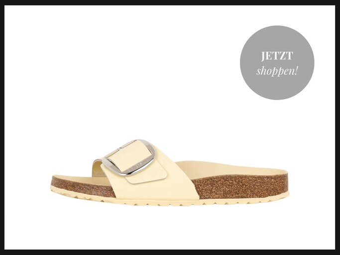 Birkenstock "Madrid" in Buttergelb | © Breuninger