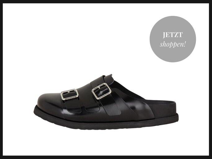 Birkenstock "222 West" in Schwarz | © Breuninger