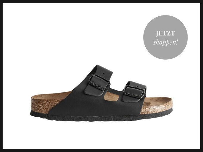 Birkenstock "Arizona" in Schwarz | © & Other Stories