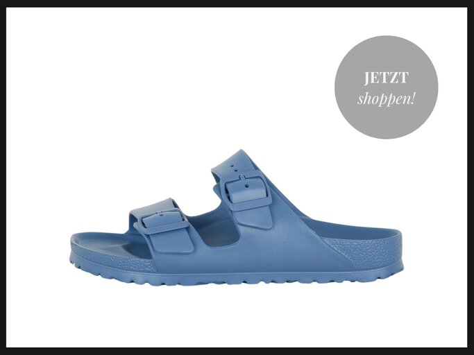 Birkenstock "Arizona EVA" in Hellblau | © Breuninger