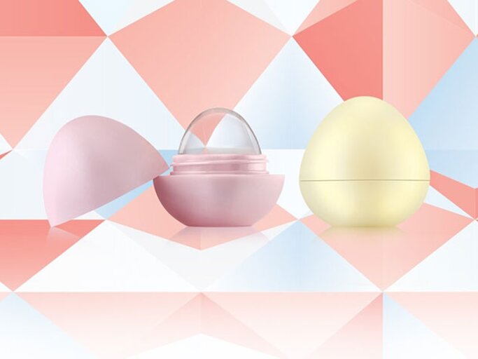 Der neue eos Crystal - erhältlich als Hibiscus Peach und Vanilla | © PR