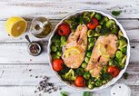 Lachs für eine gesunde Kopfhaut | © iStock | Elena_Danileiko