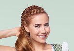 OktoberfestFrisur von Palina Rojinski | © Pantene Pro-V