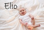 Süßes Baby mit dem Namen Elio | © Getty Images/Jamie Grill