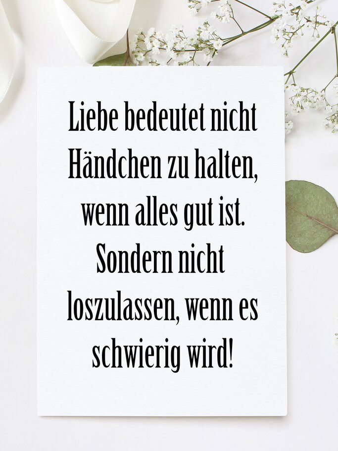 Schlauer Spruch zur Hochzeit | © iStock | Tabitazn | Collage Funke 