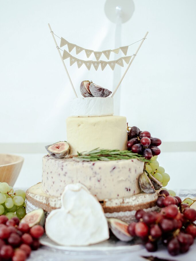 Hochzeitstorte aus Käse | © Unsplash | The HK Photo Company