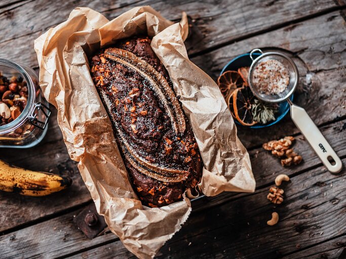 Bananenbrot Rezept mit Walnüssen | © gettyimages.de | Rocky89