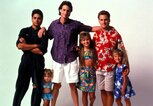 Foto von der Besetzung der 90er Jahre Serie 'Full House' | © ddpimages.de |interTOPICS |Globe Photos