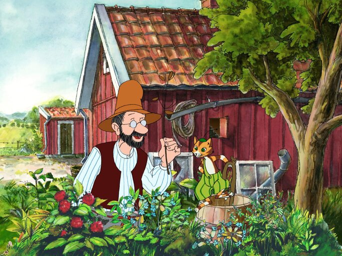 Szenenbild aus der Zeichentrickserie Pettersson und Findus | © ZDF/TV-Loonland