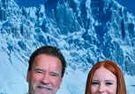 Barbara Meier und Arnold Schwarzenegger | © Instagram/BarbaraMeier