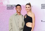 Stefanie Giesinger und Emilio Sakraya bei AboutYou | © GettyImages/Rosdiana Ciaravolo 