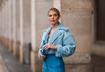 Viviane Geppert Streetstyle | © gettyimages.de / Jeremy Moeller