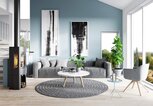 Modernes Wohnzimmer in der Trendfarbe Grau gehalten  | © gettyimages.de | NelleG