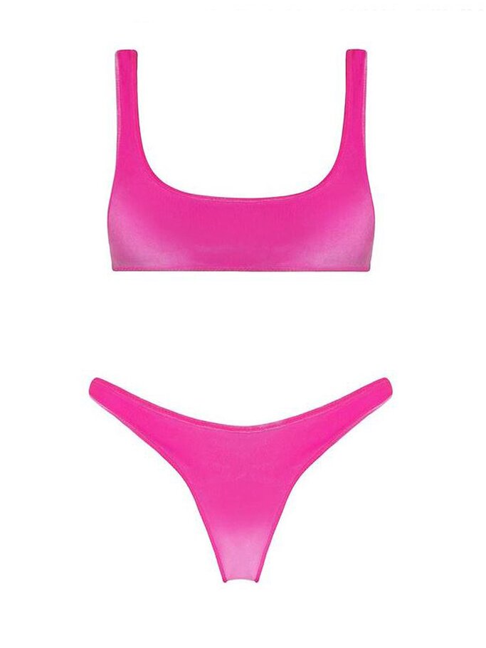 Samt-Bikini von Triangl | © PR