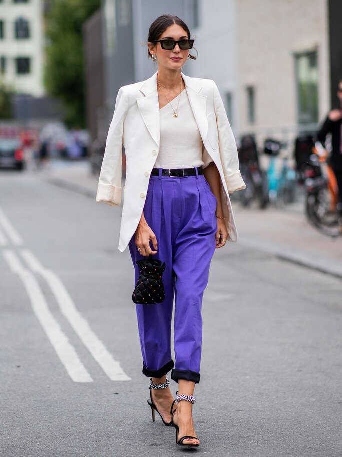 Street Style von Diletta Bonaiuti bei der Kopenhagen Fashion Week | © Getty Images | Christian Vierig