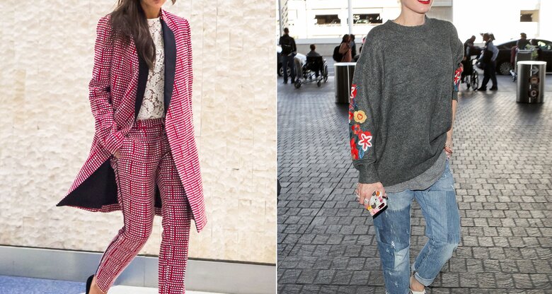 Die bestgekleideten Jetsetterinnen: Victoria Beckham und Gwen Stefani | © Getty Images / Alessio Botticelli / Bauer Griffin 