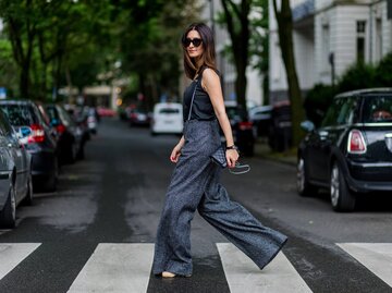 Streetstyle mit Marlene Hose | © Getty Images | Christian Vierig