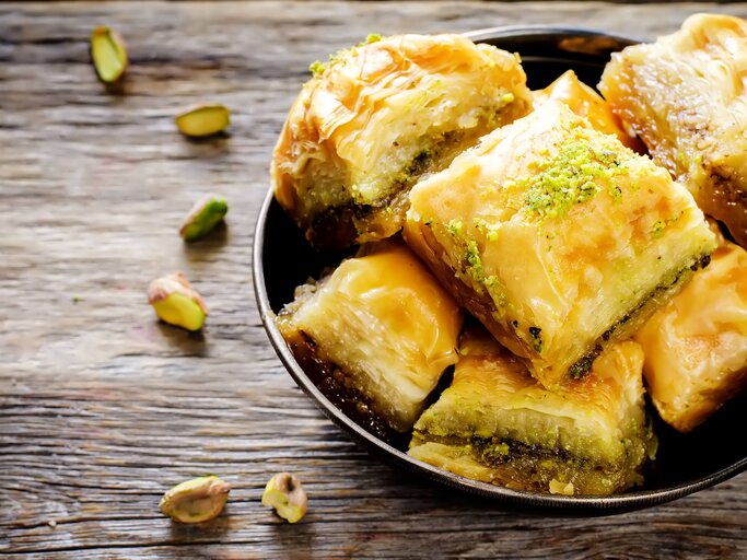 orientalisches Gebäck Baklava | © iStock | nata_vkusidey