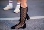 Dior Boots mit Netz-Detail | © Getty Images | Christian Vierig