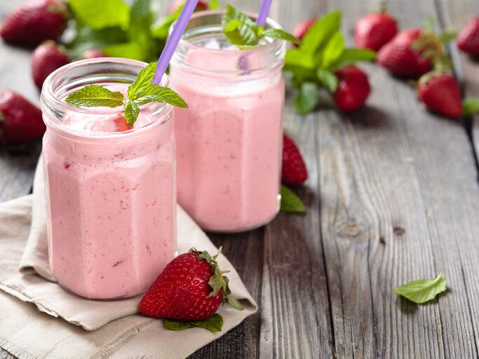 Erdbeer Smoothie | © iStock | Vitalina