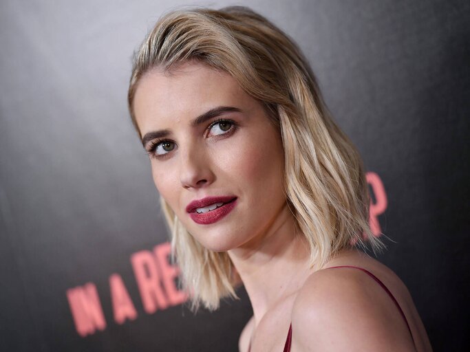 Emma Roberts mit der Trendfrisur Swirl Bob | © Getty Images | Axelle/Bauer-Griffin 