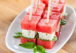 Wassermelone-Feta-Spieße | © iStock | ermandogan
