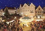 Altdeutscher Weihnachtsmarkt Bad Wimpfen, Baden-Württemberg | © imago images | imagebroker/MarkusxLange