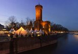 Hafen-Weihnachtsmarkt am Schokoladenmuseum, Köln | © imago images | imagebroker