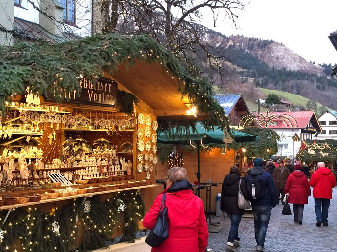 Erlebnis-Weihnachtsmarkt, Bad Hindelang, Bayern | © imago images | MiS