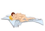 Kamasutra - Die Frau liegt auf dem Rücken, die Beine sind angezogen. Der Mann liegt nah auf ihr, ein Bein ist ebenfalls nach oben gezogen. | © Christina Angele