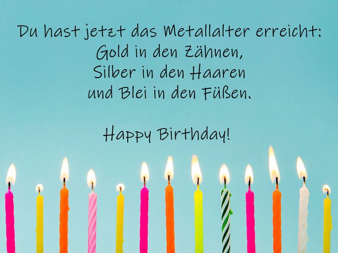 Geburtstagssprüche Kreative Sprüche zum Geburtstag