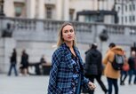 Streetstyle von Nina Suess in einem Marc Cain Outfit während der London Fashion Week | © PR