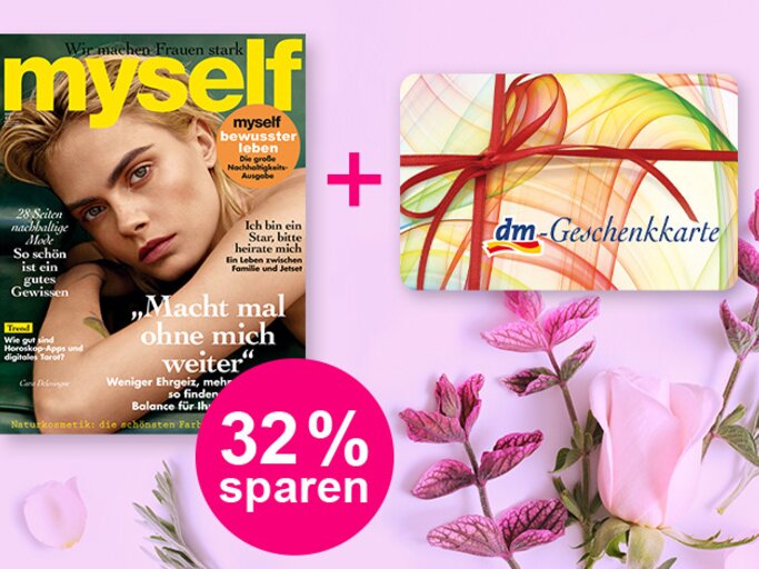Myself Cover und das Abo Geschenk | © Funke Zeitschriften