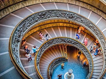 Vatikanisches Museum in Rom von oben fotografiert | © Pixabay