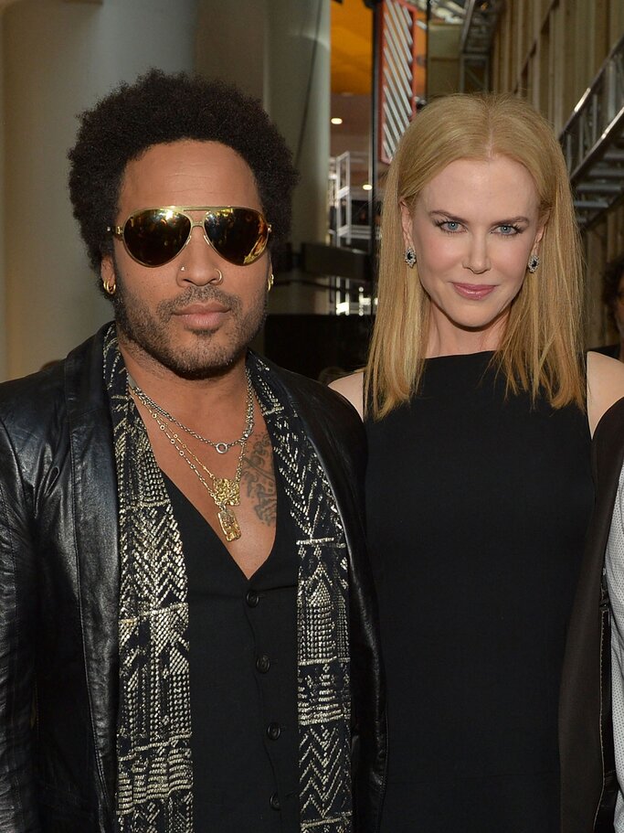 Nicole Kidman & Lenny Kravitz | © Getty Images | Rick Diamond
