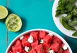 Wassermelone mit Feta Salat | © iStock | mphillips007