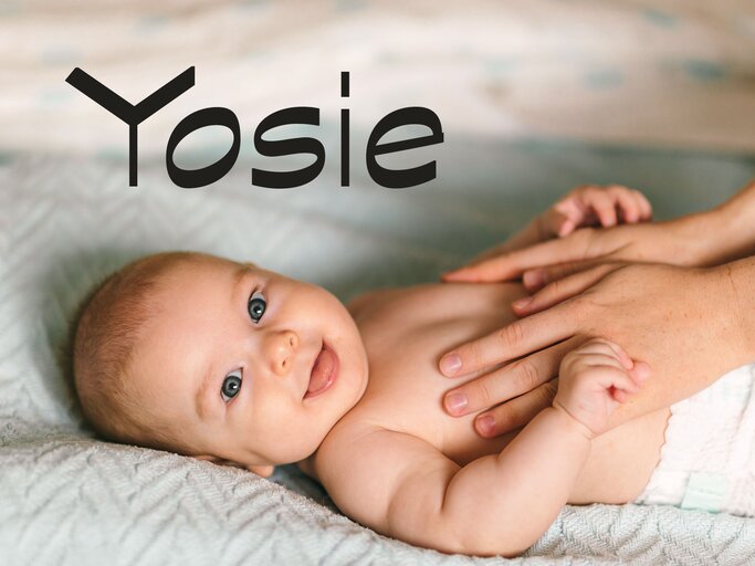 Süßes Baby mit dem Namen Yosie | © iStock | Polina Strelkova