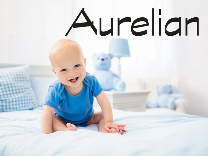 süßes Baby mit dem Jungennamen Aurelian | © iStock | FamVeld