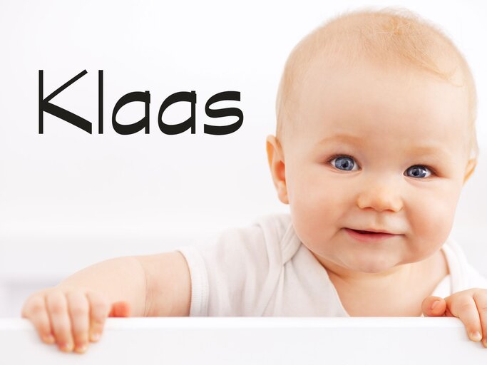 süßes Baby mit dem Jungennamen Klaas | © iStock | Geber86